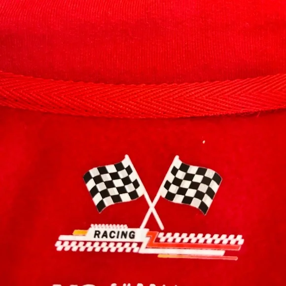 Kids Red Racing Team Jacket - Picture 3 of 3